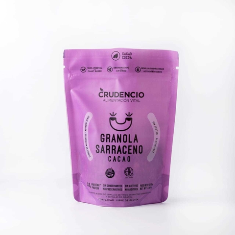 granola sarraceno cacao