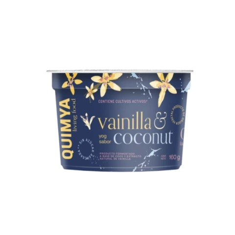 Yogur de vainilla sin azúcar agregada