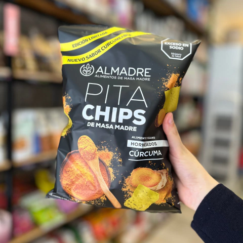 Pita Chips de masa madre Almadre - Eco Despensa