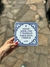 Azulejo 15x15 ¨Salud, amor, paz y trabajo¨