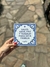 Azulejo 15x15 ¨Salud, amor, paz y trabajo¨ - comprar online