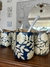 Mate flores azul - comprar online