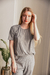 PIJAMA MORLEY 2 PIEZAS { GRIS }
