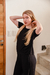PIJAMA MORLEY 2 PIEZAS { NEGRO } - tienda online
