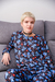PIJAMA LARGO ADULTO MANGA LARGA FULL ESTAMPA COD 5 - tienda online