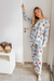 PIJAMA LARGO ADULTO MANGA LARGA FULL ESTAMPA COD A10 en internet