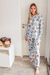 Imagen de PIJAMA LARGO ADULTO MANGA LARGA FULL ESTAMPA COD A10