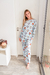 PIJAMA LARGO ADULTO MANGA LARGA FULL ESTAMPA COD A10 en internet