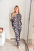 PIJAMA LARGO ADULTO MANGA LARGA FULL ESTAMPA COD A38 en internet