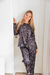 PIJAMA LARGO ADULTO MANGA LARGA FULL ESTAMPA COD A01 - comprar online