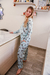 PIJAMA LARGO ADULTO MANGA LARGA FULL ESTAMPA COD A11 - comprar online