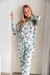 PIJAMA LARGO ADULTO MANGA LARGA FULL ESTAMPA COD A11 - comprar online