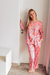 PIJAMA LARGO ADULTO MANGA LARGA FULL ESTAMPA COD A16 - comprar online