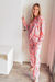PIJAMA LARGO ADULTO MANGA LARGA FULL ESTAMPA COD A16 - tienda online