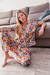 PIJAMA LARGO ADULTO MANGA LARGA FULL ESTAMPA COD A15