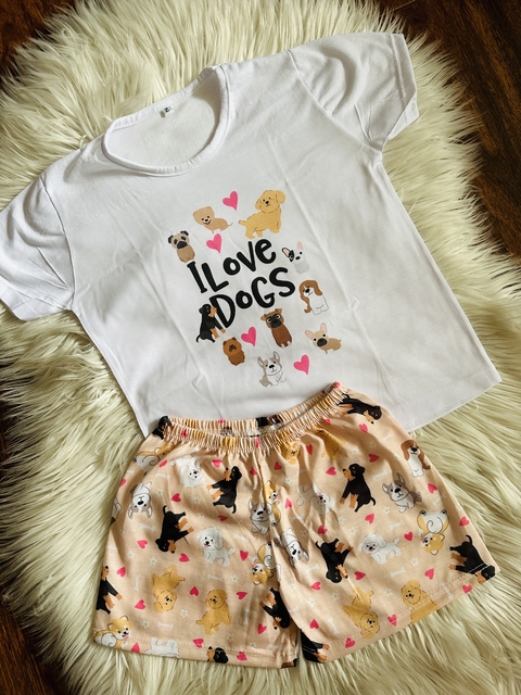 {CORTO KIDS} PIJAMA - COD PERRITOS