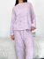 PIJAMA POLAR SOFT IMPORTADO COD 1015 LILA en internet