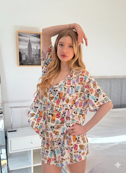 Camisero SHORT + CAMISA M/C cod 127 - comprar online