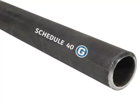 Caño Schedule 40 Astm A53 De Ø 3/4" X 6,4 mt con costura
