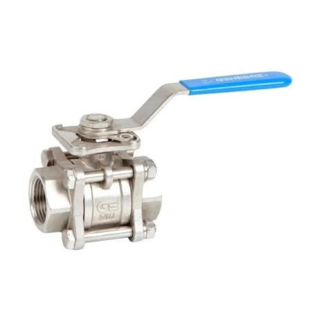 Válvula Esférica Genebre Acero Inoxidable Aisi 316 De Ø 3/4 Gramabi Art 2025 Llave 3 Cuerpos Roscada Desarmable Cerveza