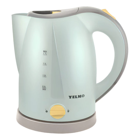 Pava Eléctrica 1.7l Desayuno 220v 2200w Pe3905 Yelmo Celeste Agua