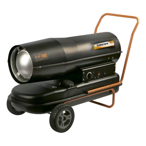 Calefactor Cañon Kerosene/gasoil 53000kc Termostato Reg Color Negro