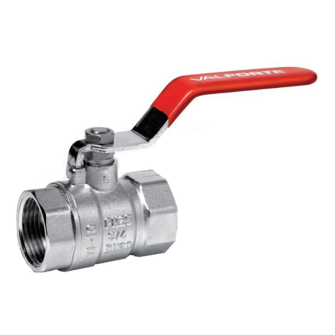 Válvula Esférica Valforte Rf Plus Bronce Cromado De Ø 1/4''