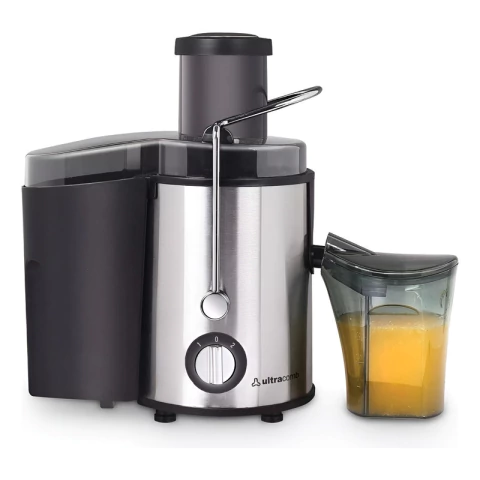 Juguera Extractor Eléctrico De Jugo Ultracomb Jg2703 600w - Plateado