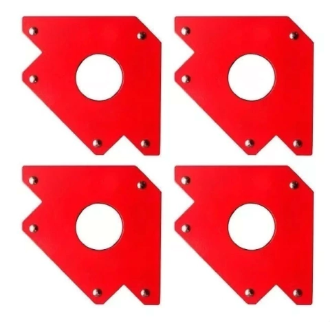4 Escuadras Soporte Magnetico 5" 34 Kg Dogo