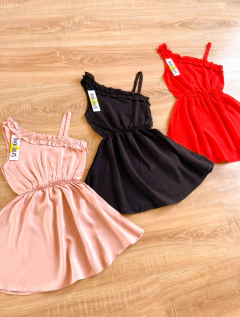 VESTIDO ANNA ROJO - tienda online