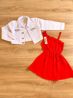 VESTIDO ANNA ROJO - ROCK AND JULES