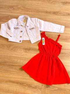 VESTIDO ANNA ROJO - comprar online