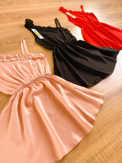 VESTIDO ANNA ROJO - comprar online