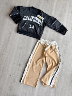 BUZO UNISEX CALIFORNIA L. A. NEGRO - ROCK AND JULES