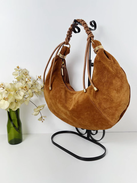 Bolsa Camurça Luiza Barcelos - comprar online