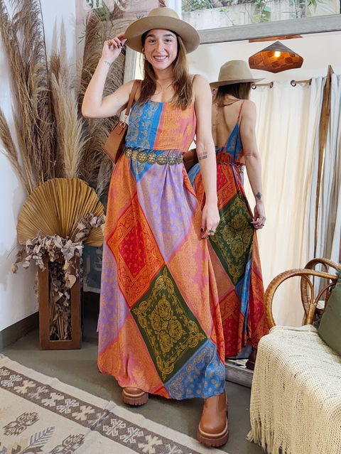 Vestido est. Paisley Farm (GG) - comprar online
