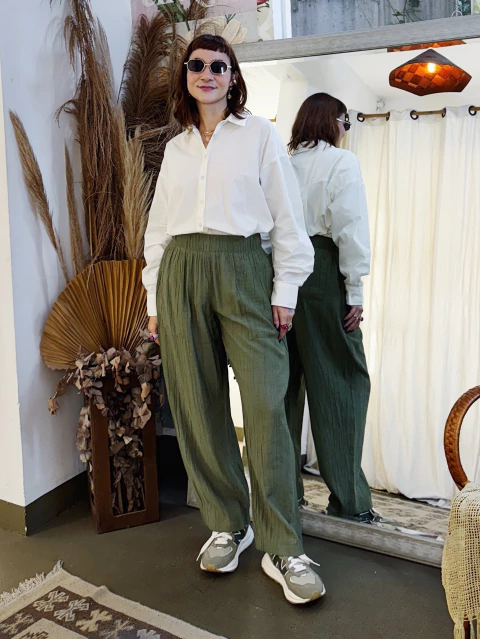 Pantacourt Zara (M) - comprar online