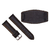 Pulseira Couro Bracelete Preta - comprar online