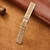 Pulseira Couro Vintage Natural Bege na internet