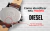 Pulseira Diesel Couro DZ1116 DZ1115 - comprar online