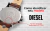Pulseira Diesel DZ4036 Couro Preto - comprar online