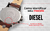 Pulseira Diesel Couro Preto DZ1215 - loja online