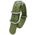 Pulseira Nylon Militar NATO ZULU Verde 22mm