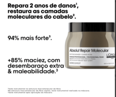 Máscara Capilar L'Oréal Professionnel Absolut Repair Molecular 500ml - loja online