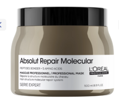 Máscara Capilar L'Oréal Professionnel Absolut Repair Molecular 500ml - comprar online