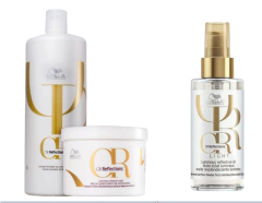 Kit Wella Professionals Oil Reflections Power Trio (Litro) - comprar online