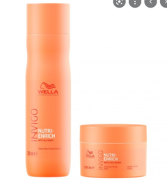 Kit Wella Nutri Enrich -Shampoo + Máscara Pequeno - comprar online