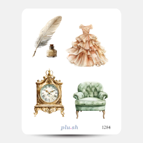 Cartela de Adesivos Signo Virgem Cód. 1284