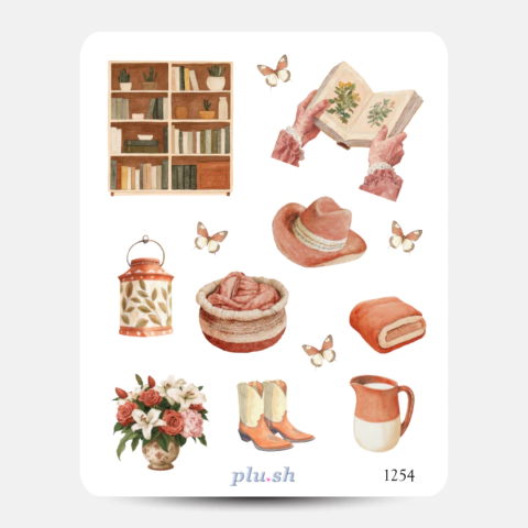 Cartela de Adesivos Relax Cód. 1254