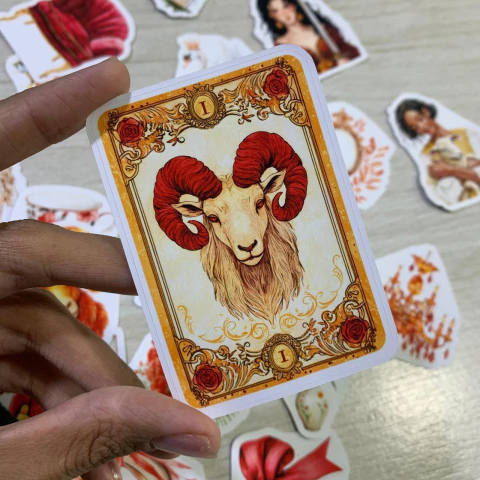 Kit Adesivos Stickers Áries